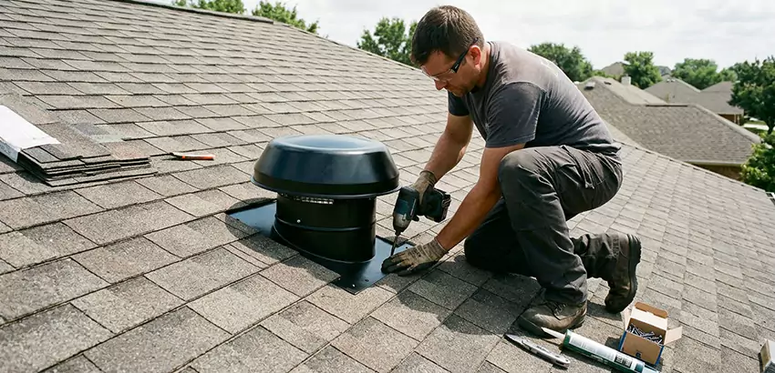 Roof Vent Fan Installation in Auburn