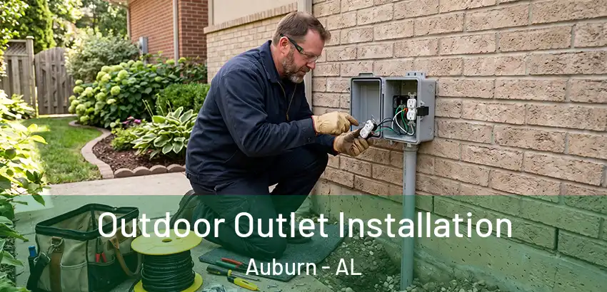  Outdoor Outlet Installation Auburn - AL