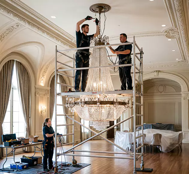 Professional Chandelier Installation: Your Local Fixture Team in Auburn, AL