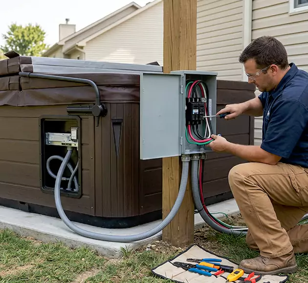 Professional Hot Tub Electrical Installation: Your Local Spa Wiring Team in Auburn, AL